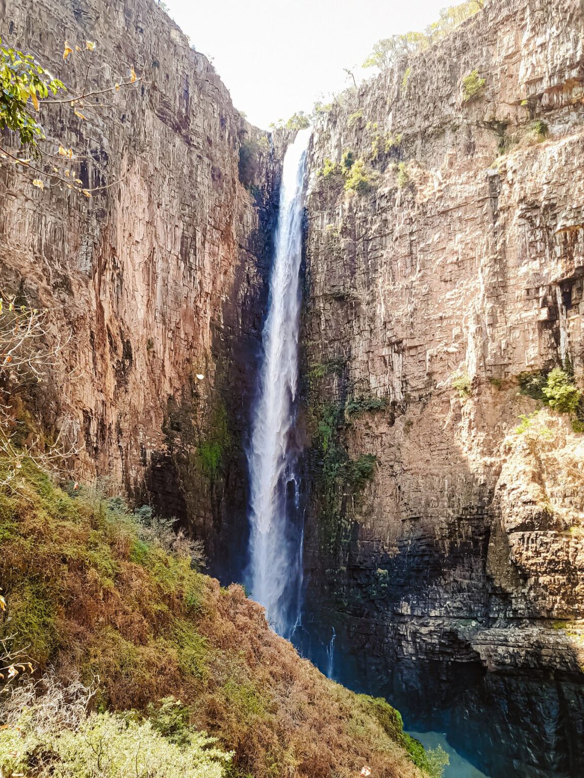 Kalambo Falls on the Kalambo River