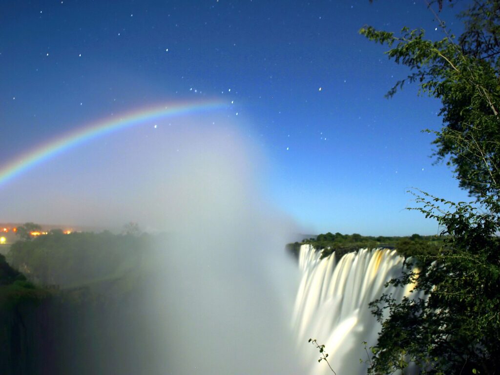 Lunar Rainbow Tour at Victoria Falls