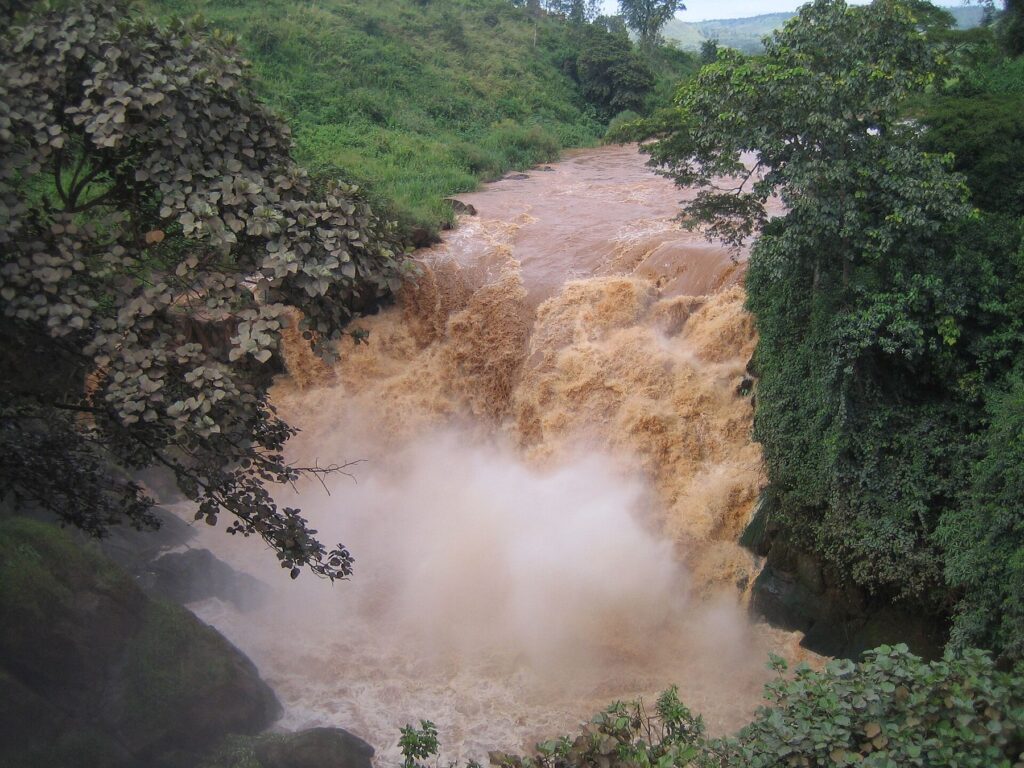 Rusumo Falls on the Kagera