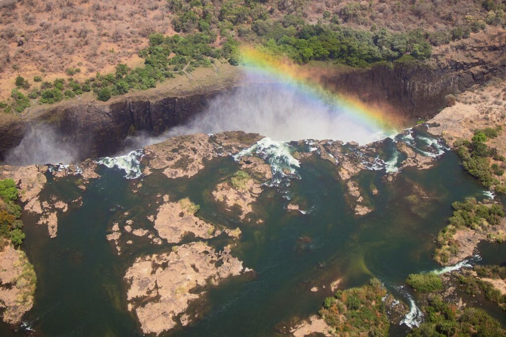 Visit Victoria Falls, the smoke that thunders